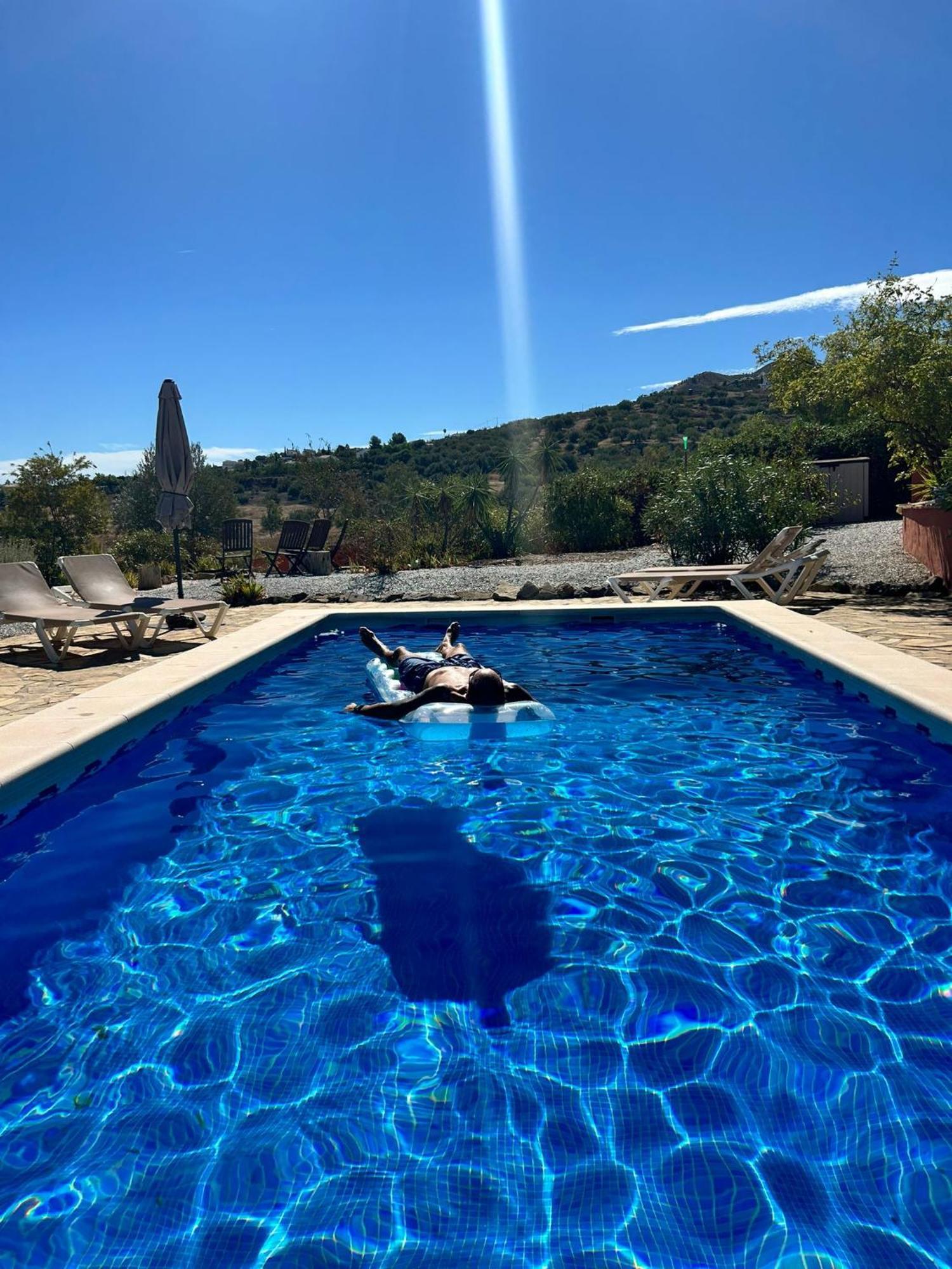 Вилла La Rustica En Vinuela, Piscina Privada Экстерьер фото
